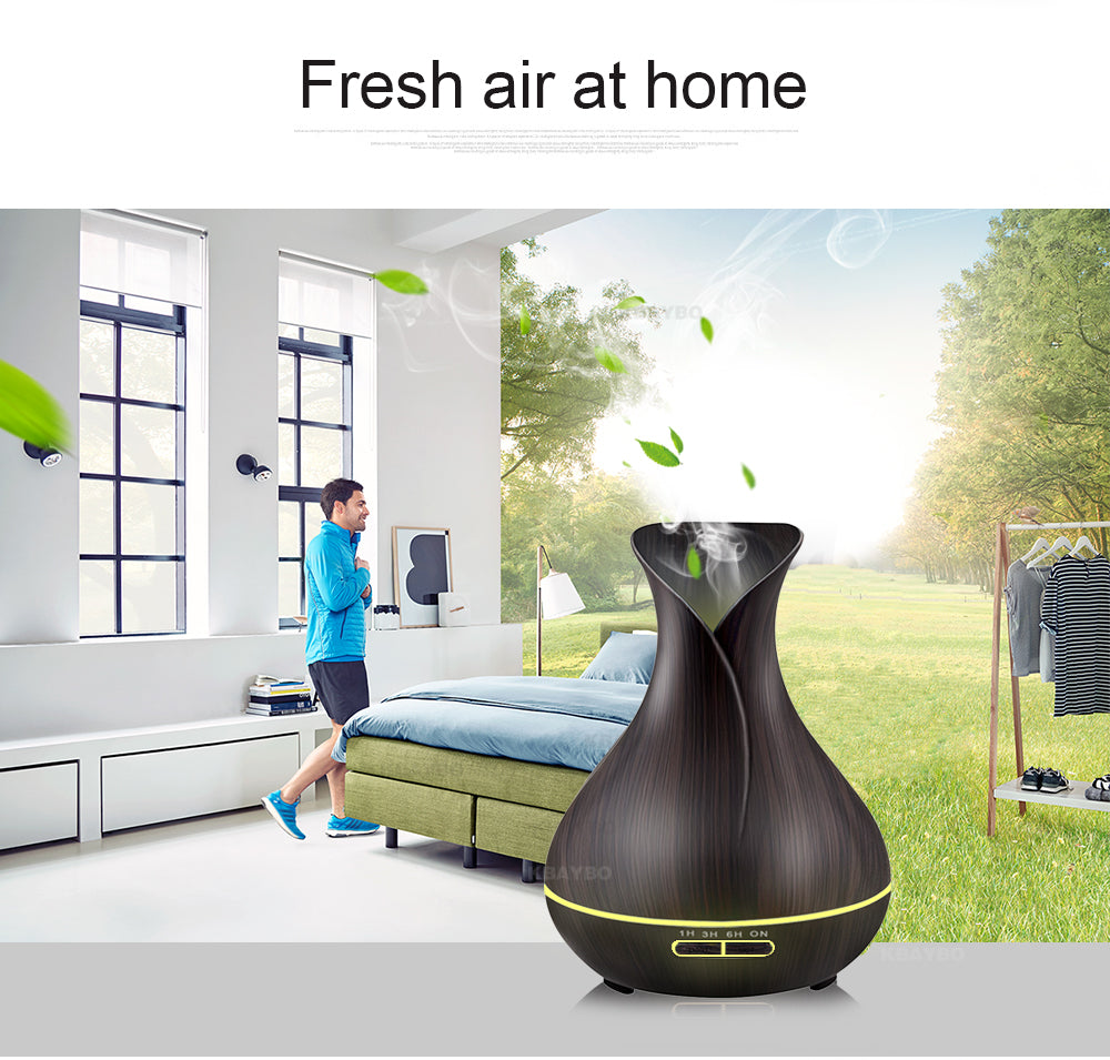 Humidificador de 400 ml madera