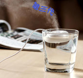 Donut humidifier usb office desktop mini humidifier portable