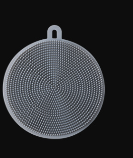 Silicone Dishwashing Sponge Scrubber Cleaning Brush Cleaning Cloth Dishwashing Pan Kitchen Washing Dishes