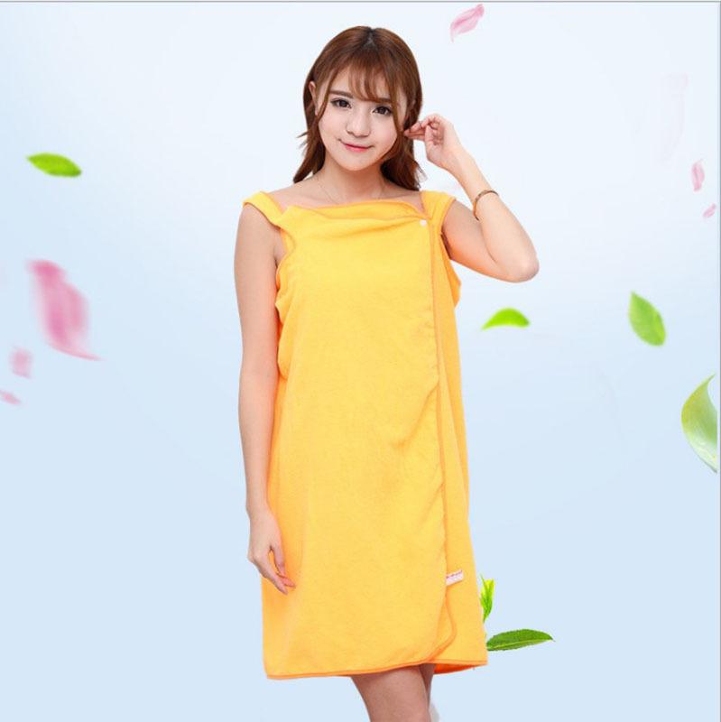 Ultrafine Fiber Brassiere Bath Skirt with Two Holes and Variable Bath Towels Can be Wholesale in Summer