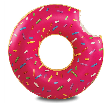 Donuts Thicken Adult Swimming ring Men and women Inflatable Increase Lifebuoy Child Underarm Floating ring Gift pump