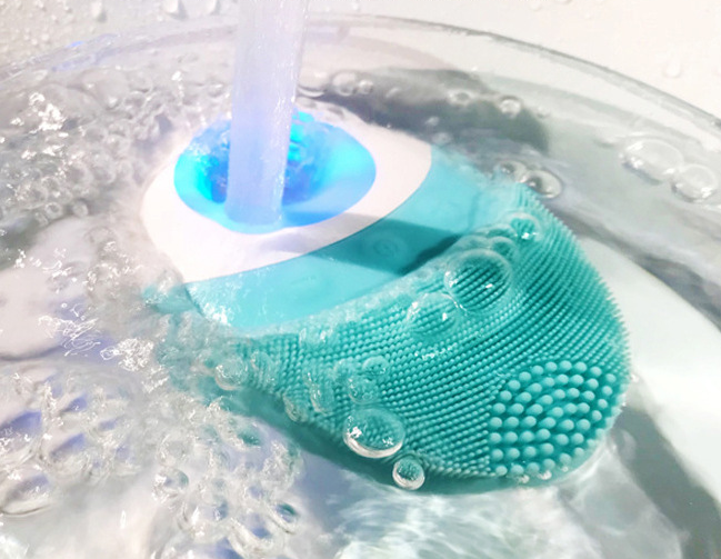 Instrumento de limpieza de silicona de carga inalámbrica