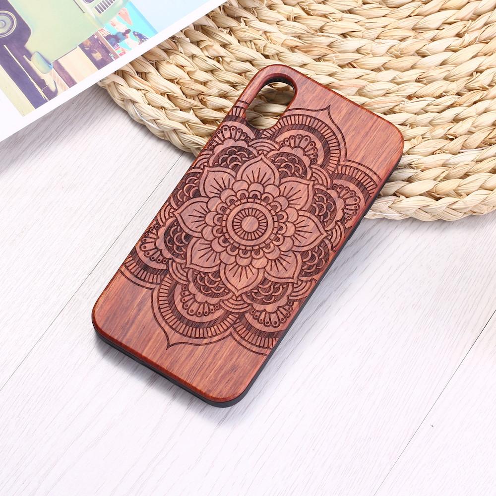 Mandala stick wood tpu  | IPhone