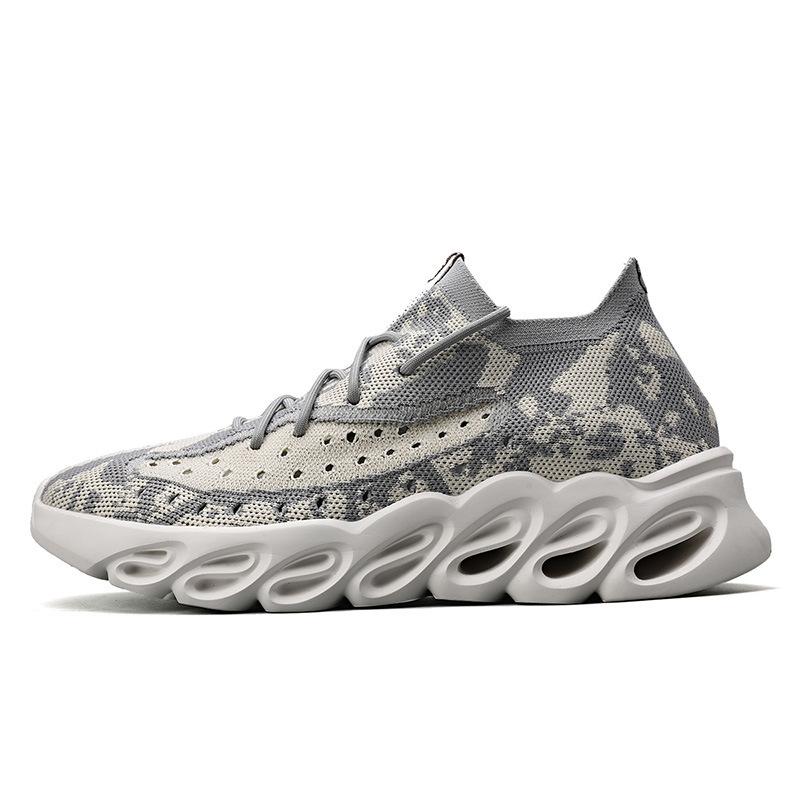 Men's summer rubber-plastic flying shoes
