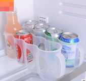 Kitchen storage box refrigerator beverage storage grid cans storage basket beer cola storage box