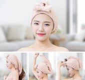 Quick-drying thickening hair cap