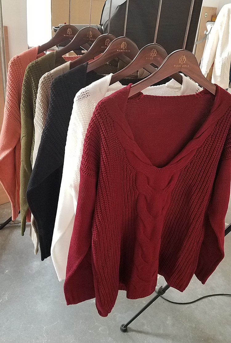 Knit Sweater Pullover Sweater