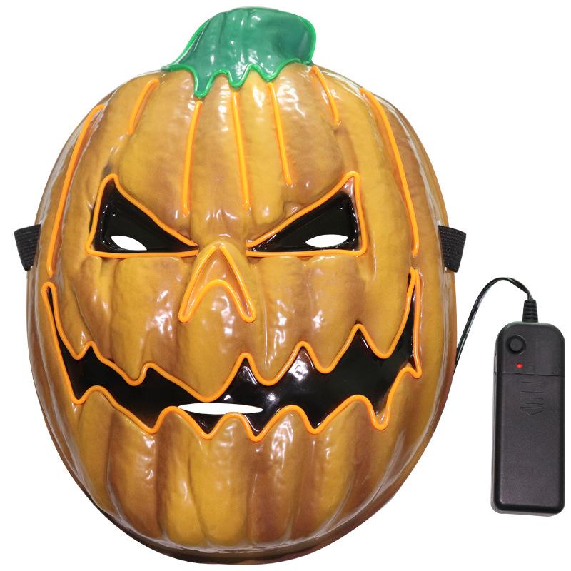 Halloween pumpkin head LED luminous mask