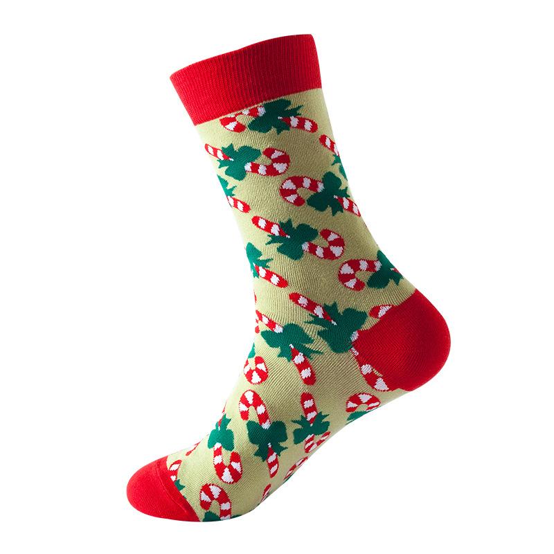 Christmas stocking man funny new year santa claus