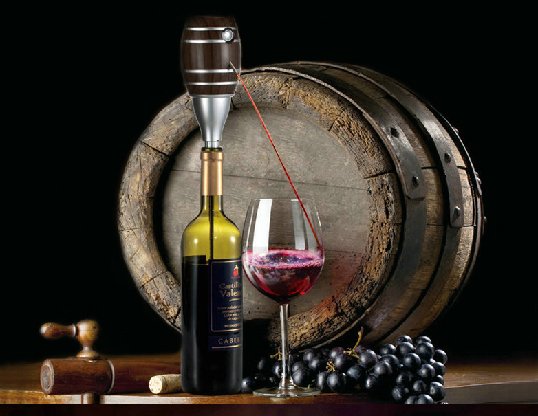 Aerador de vino eléctrico portátil  (Decantador)