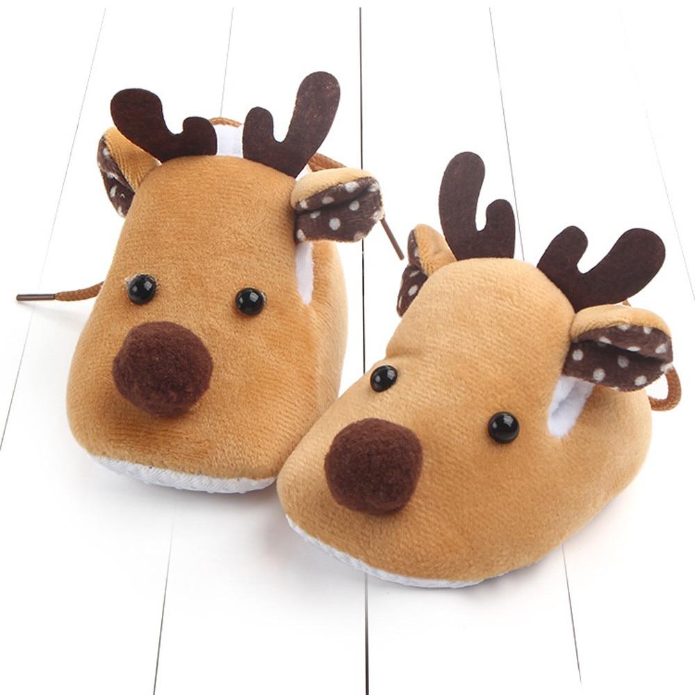 Winter children footwear Booties Sneakers for children slippers Baby Boy Girl Christmas Anti-slip Crib Shoes Children's shoes
