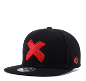 Punk hip hop hat wild flat hat