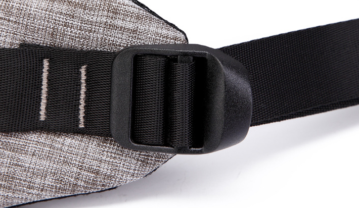 Ozuko new Oxford cloth backpack, fashion casual computer backpack, male creative USB rechargeable anti-theft Backpack