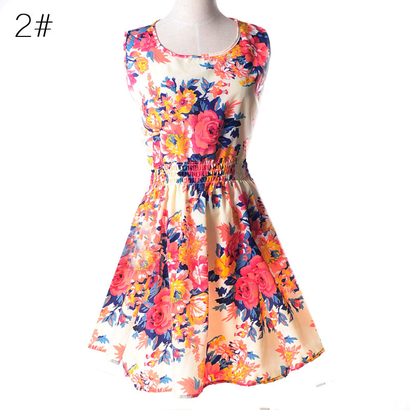 Vestido Floral Talla EUA
