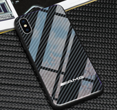 Carbon fiber car   glass case  | IPhone