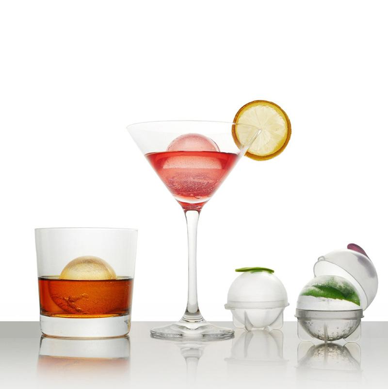 Creative spherical ice cream mold four