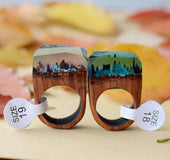 Hand-grinding ring resin