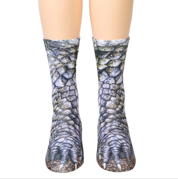 Unisex Adult Animal Paw Crew Socks