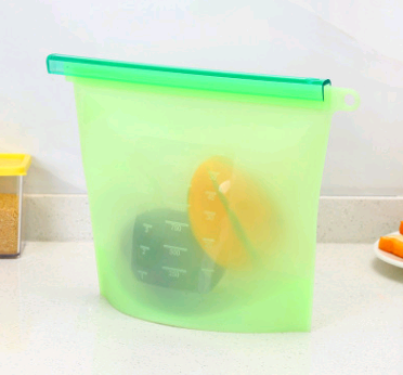 Silicone fresh-keeping bag vacuum sealed