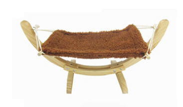 Hamaca Cama De Madera Para Gato