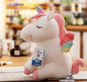 Unicorn doll Korea ins net red girl heart plush toy doll large doll send girl pillow