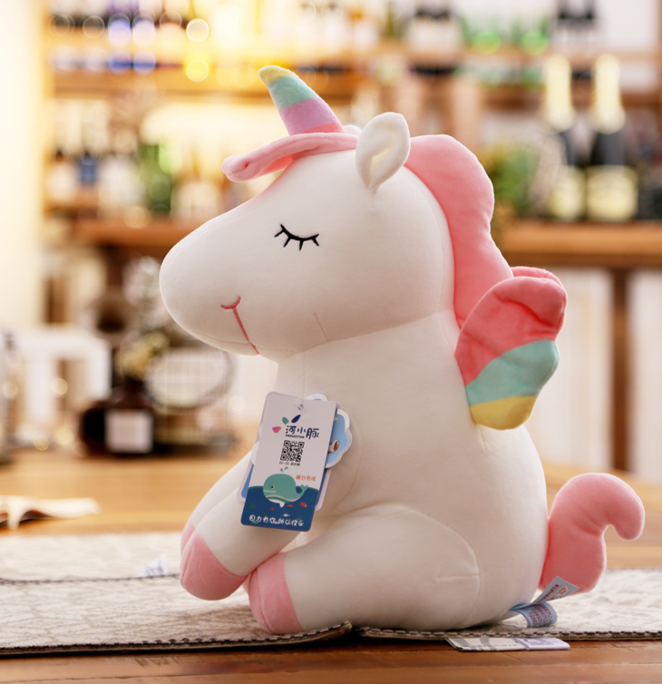Unicorn doll Korea ins net red girl heart plush toy doll large doll send girl pillow