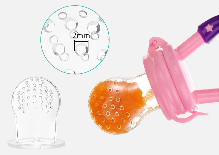 Baby Pacifier Food Feeding Nipple Food Milk Nibble Feeder