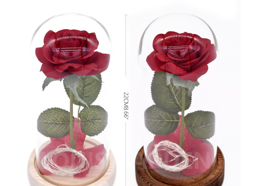Rose lamp