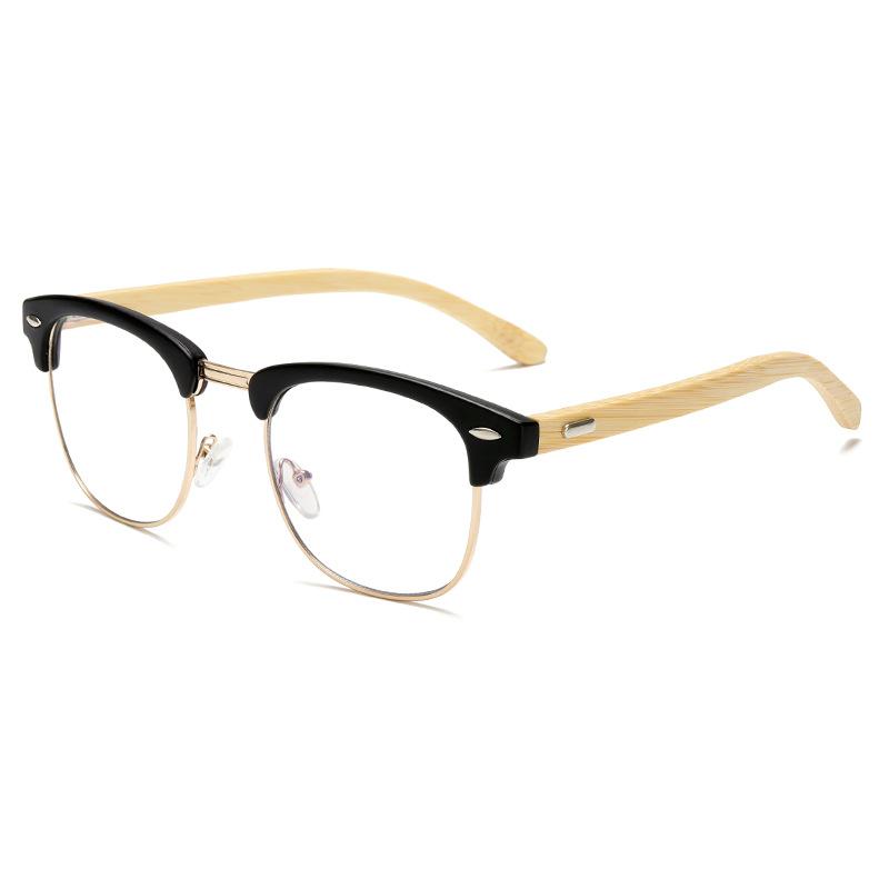 Men and women bamboo legs sunglasses