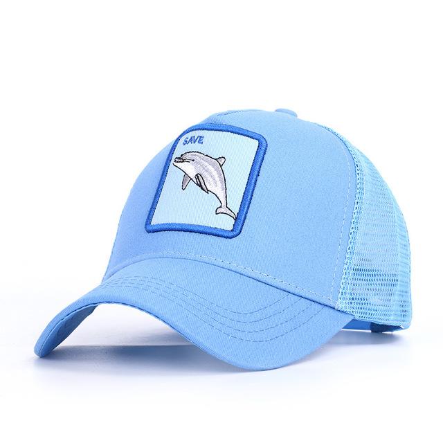 Sunscreen mesh fishing cap