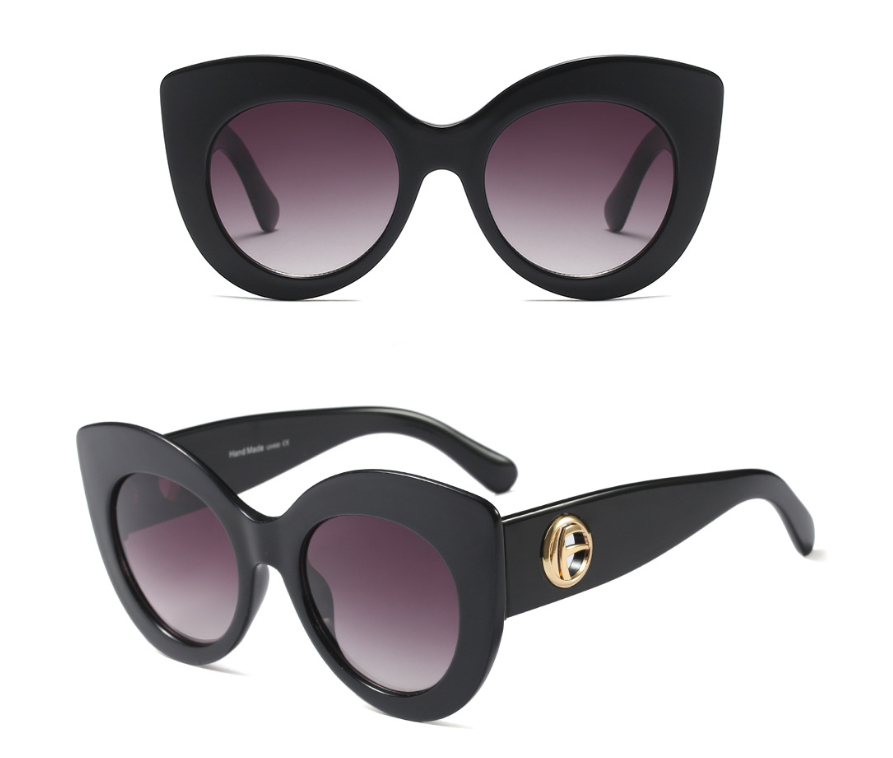 Cat eye PC lens sunglasses