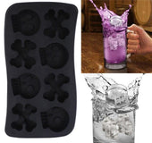 Shantou Ice Cube Creative Ice Cube Mould TPR Ice Mold Halloween Skull Ice Cube