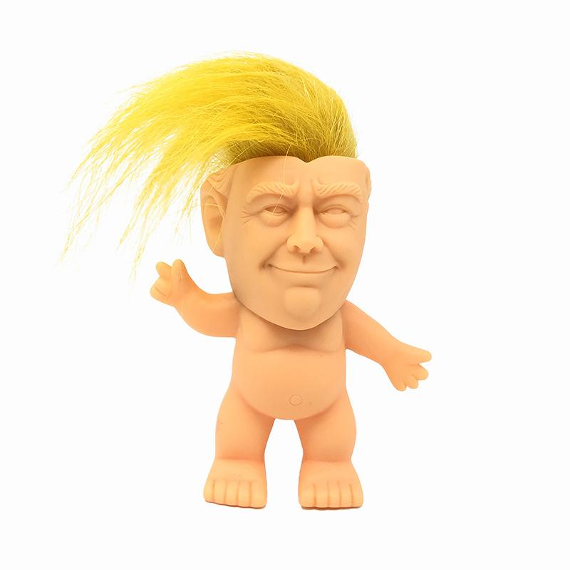 Creative Silicone Trump doll doll toy