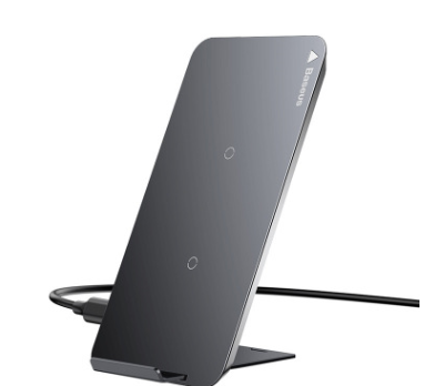 Cargador Inalámbrico De Doble Bobina Soporte Para Pantalla Android