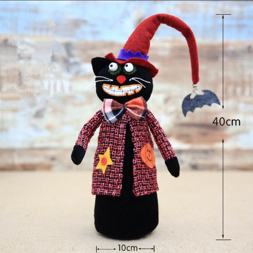 Halloween creative pumpkin witch doll