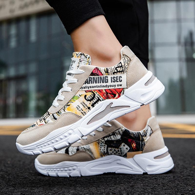 Doodle wild casual sports men's shoes