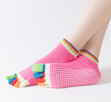 Yoga five finger socks cotton