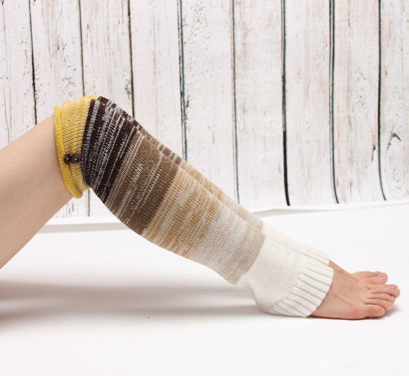 Fashion Winter Colorful multi-color Socks For Women