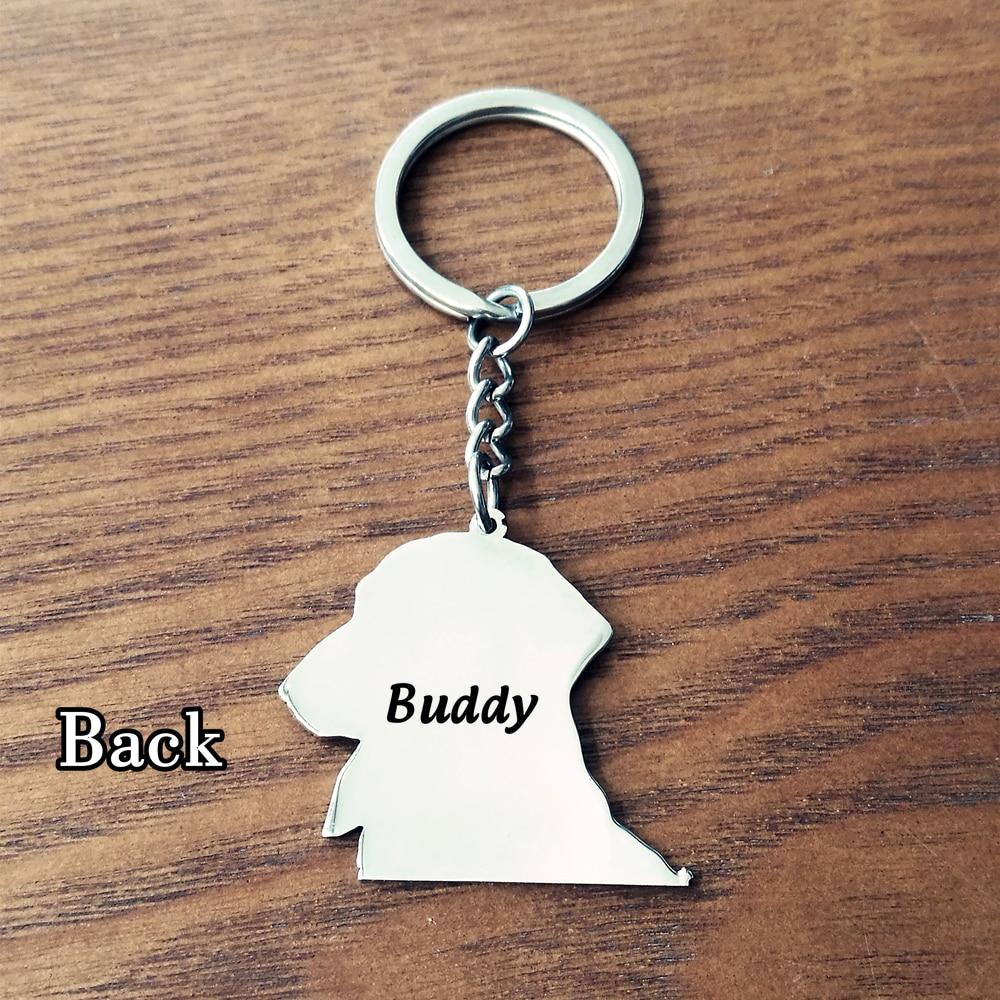 Dog Tag Key Chain