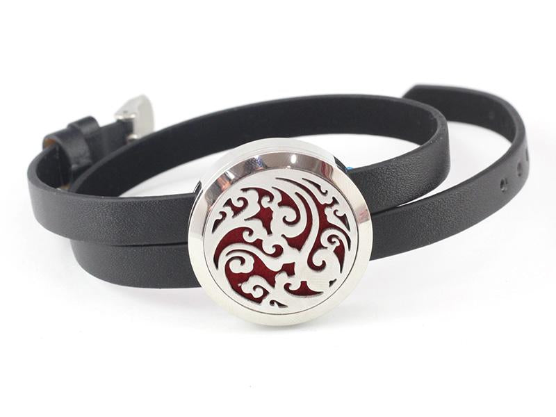 Clouds Aromatherapy Leather Bracelet
