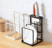 Estante para cuchillos de cocina de hierro