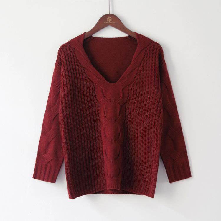 Knit Sweater Pullover Sweater