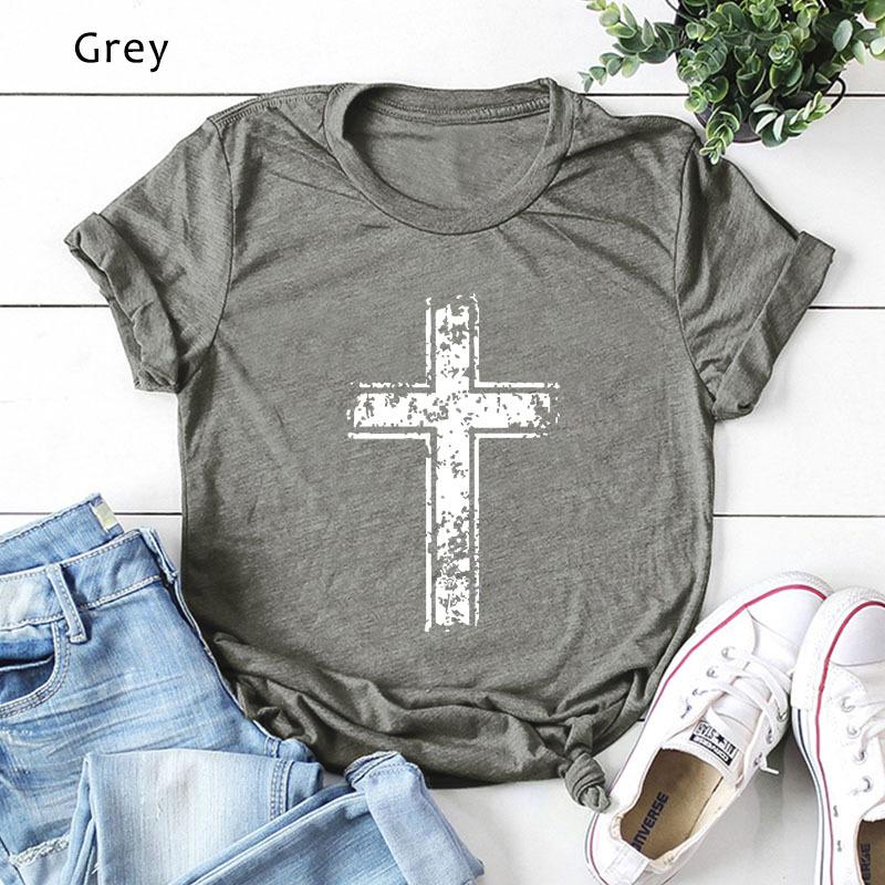Cross Cotton Short Sleeve