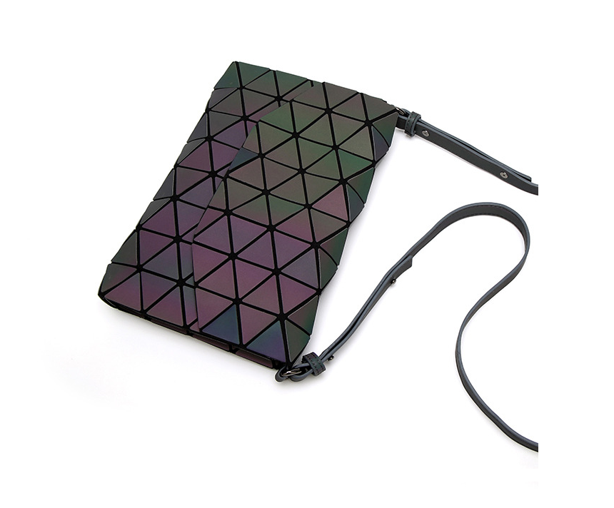 Japanese folding luminous geometric bag
