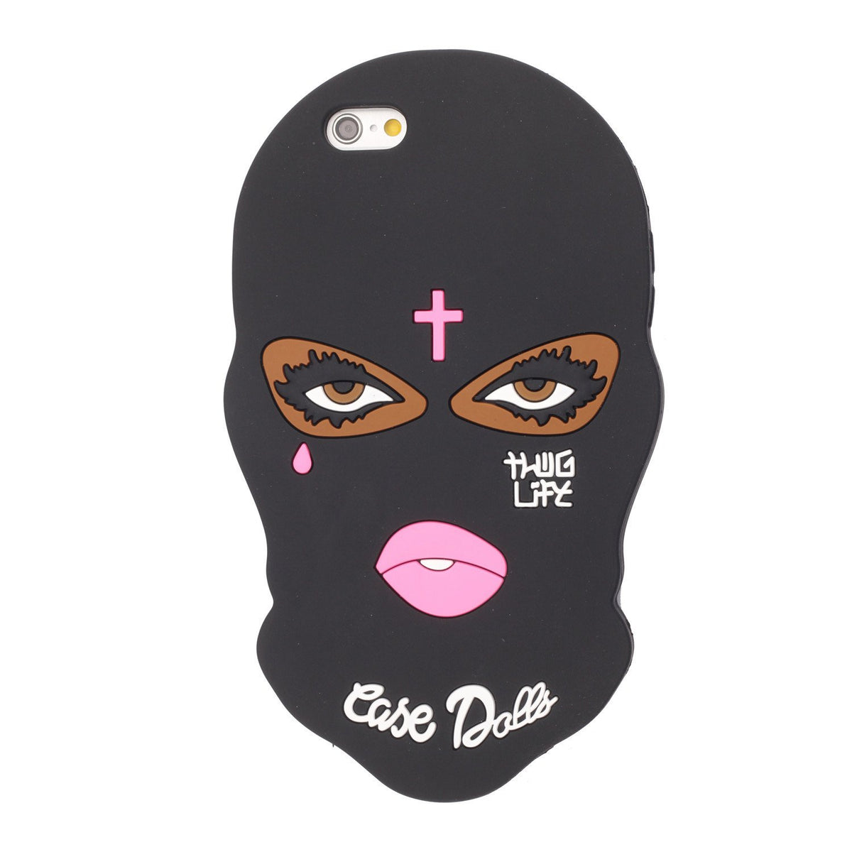 Black Face Silicone  | IPhone