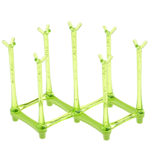 Creative stretch multi-displacement cup holder plastic cup holder glass cup storage rack upside down