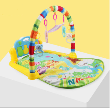 Pedal Piano Luz Música Fitness Rack Infantil