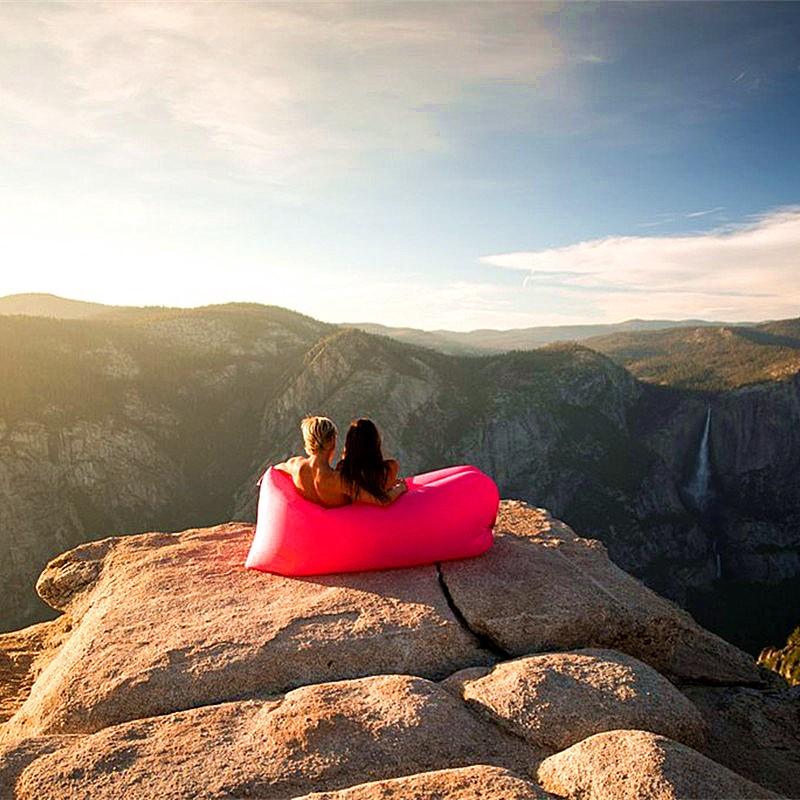 Inflatable Lazy Bag Air Banana Sofa Sleeping Bag