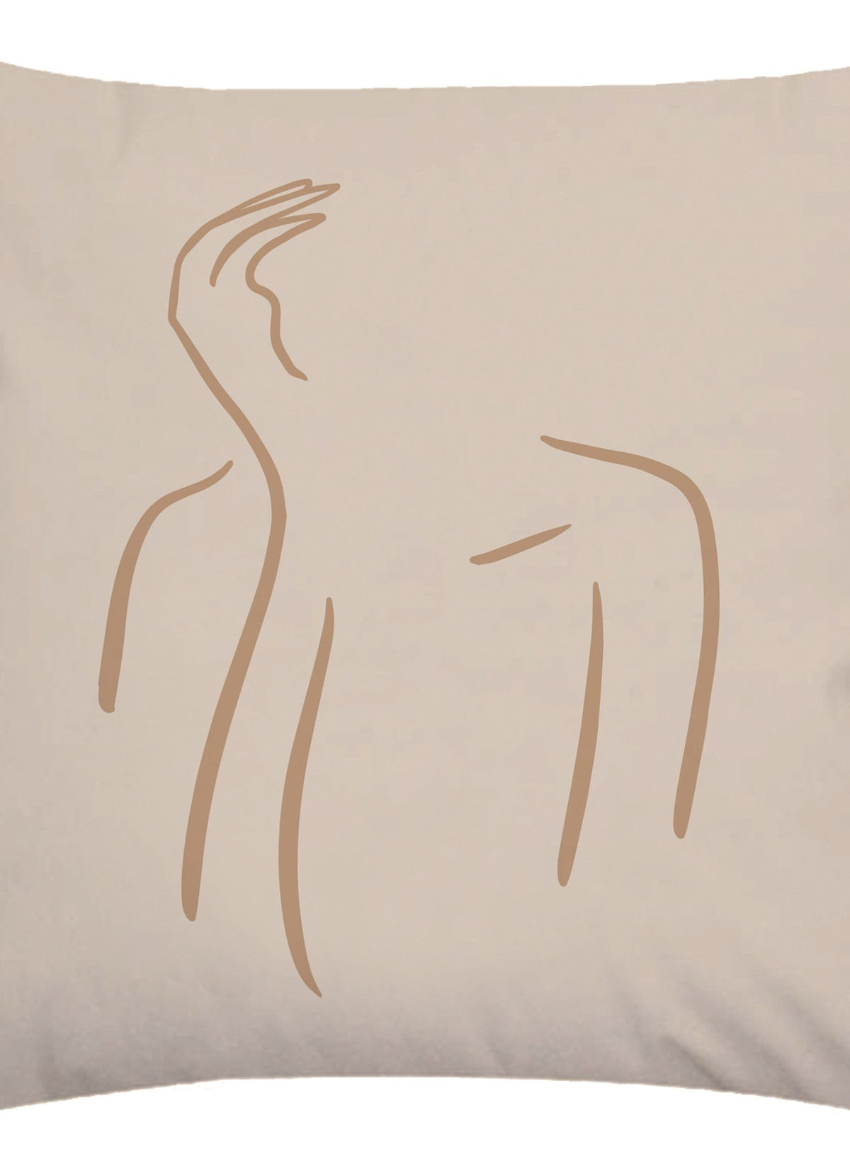 Abstract female pillowcase