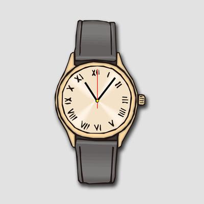 Cartoon second meta-abnormal graffiti clock bedroom living room lovable creative silent clock quartz clock wall clock